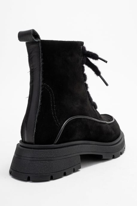 Mina Leren Veterlaars (Dames) - Image 5
