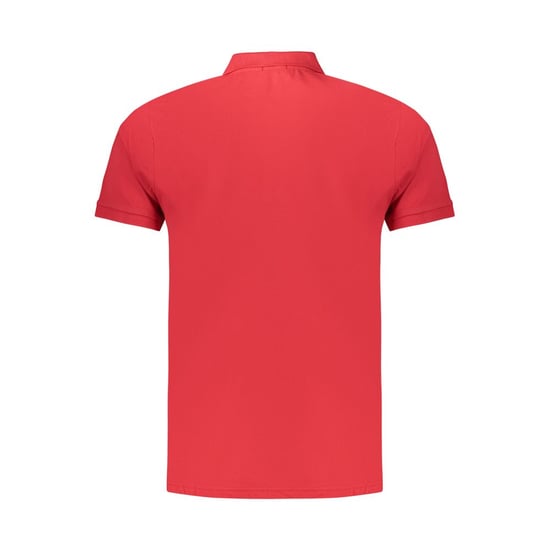 Coveri Bewegende Rode Katoenen Heren Polo - Image 2