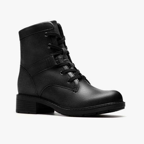 Hearth Parker Zwarte Leren Boots - Image 4