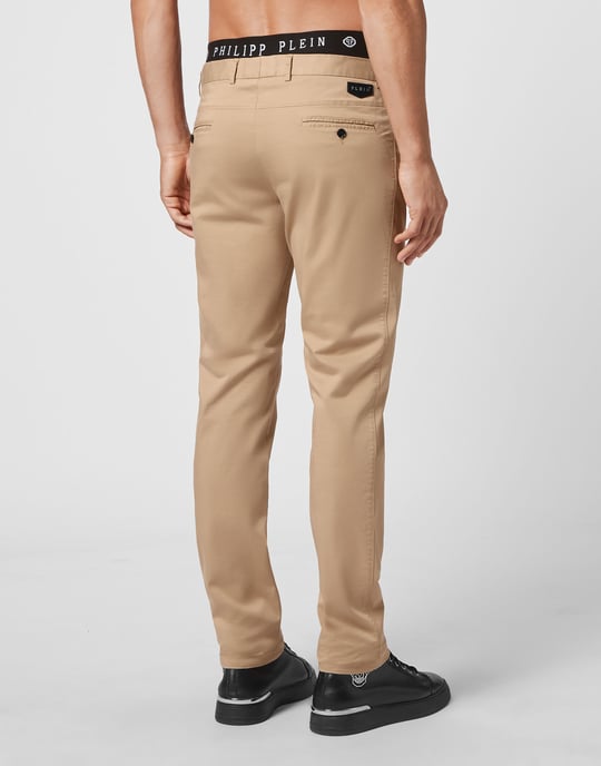 Broek Pasvorm Chinos Iconic Plein - Image 3