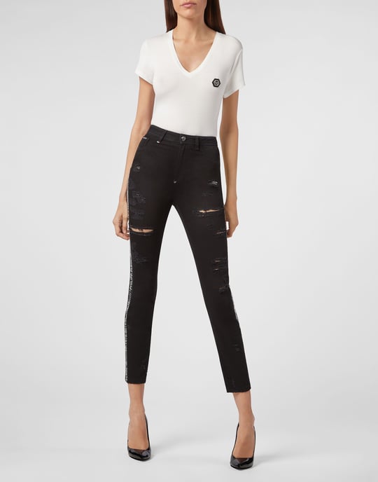 Miss High Waist Jegging Stripes - Image 4