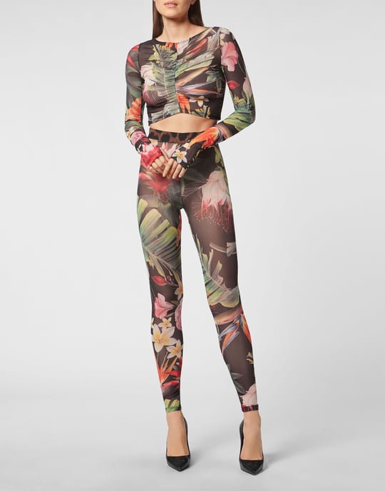 Flare Broek Flowers - Image 4