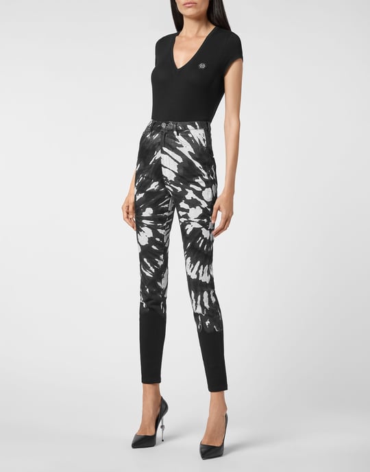 Super Hoge Taille Jegging Tie Dye - Image 4