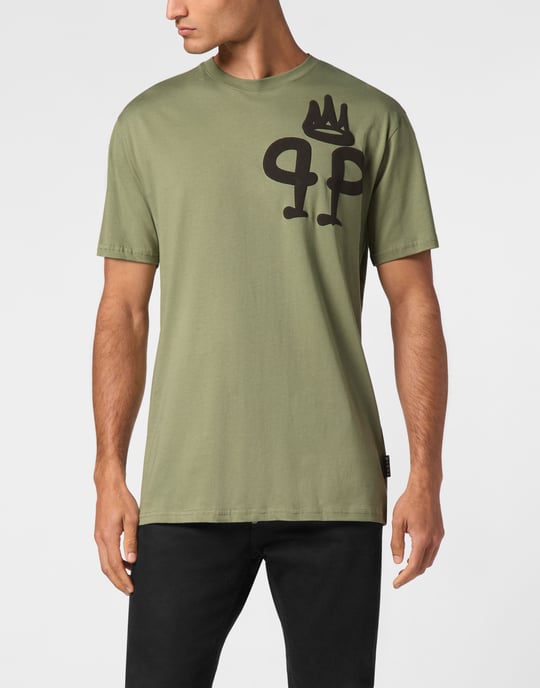 T-Shirt Ronde Hals King Plein - Image 2