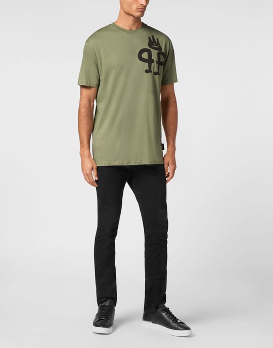 T-Shirt Ronde Hals King Plein - Image 4