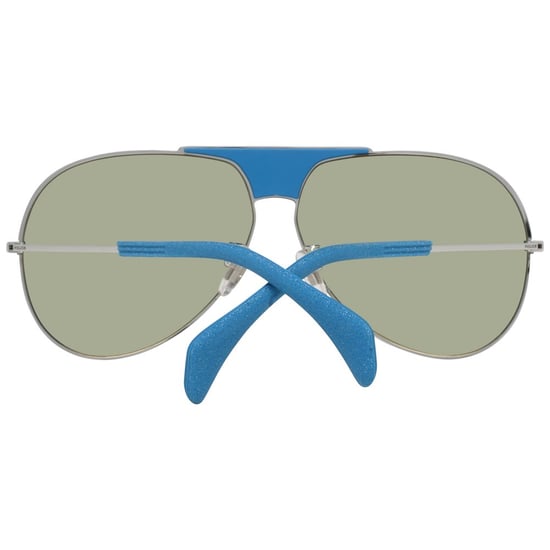 Police Blauwe Plastic Zonnebril - Image 3