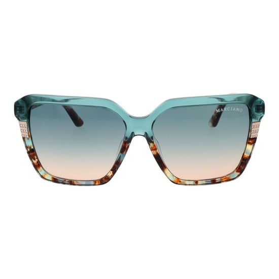 Marciano by Guess Turquoise Acetaat Zonnebril - Image 2