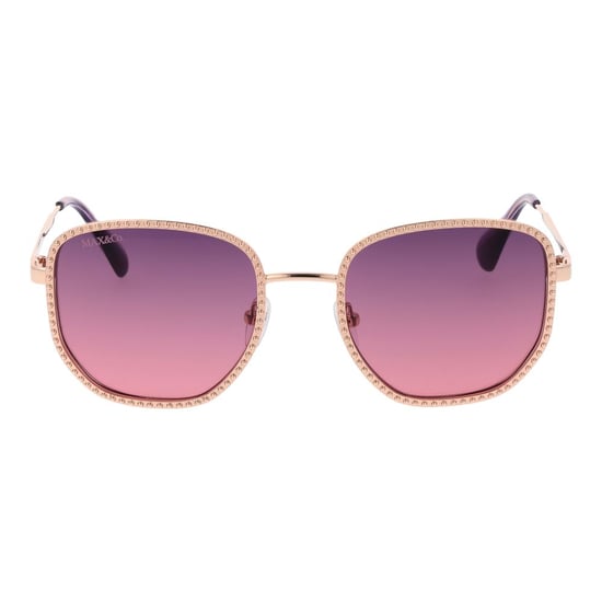 Max & Co Roze Gouden Metalen Zonnebril - Image 2