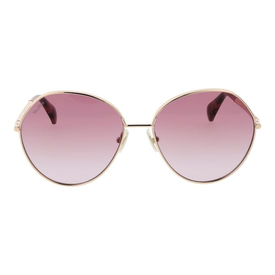 Max Mara Roségouden Metalen Zonnebril - Image 2