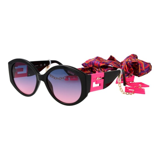 Guess Zwarte Plastic Zonnebril - Image 1