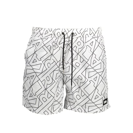Karl Lagerfeld Bianco Polyester Heren Zwem Boxer - Image 1
