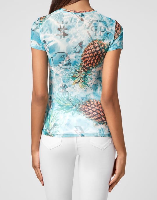 T-Shirt Ronde Hals Pineapple Skies - Image 5