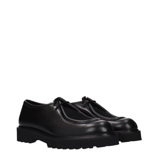 Max Mara Zwarte Leren Oxfords En Derbies - Image 2