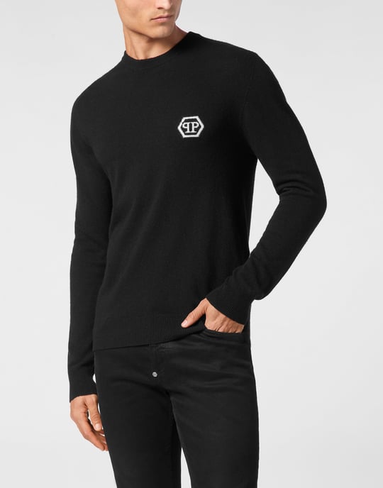Pullover Ronde Hals Hexagon - Image 2
