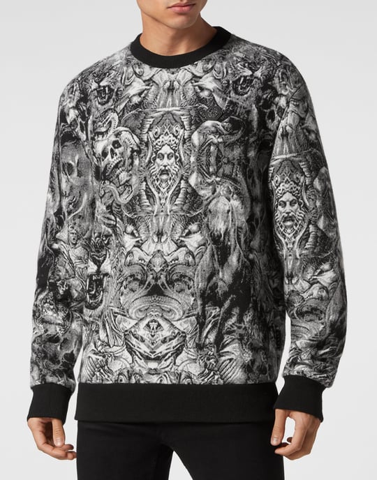 Pullover Ronde Hals Tattoo - Image 2