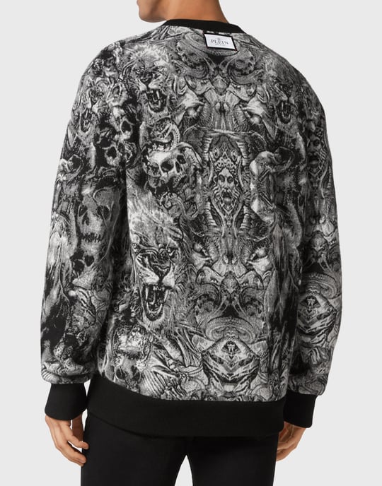 Pullover Ronde Hals Tattoo - Image 4