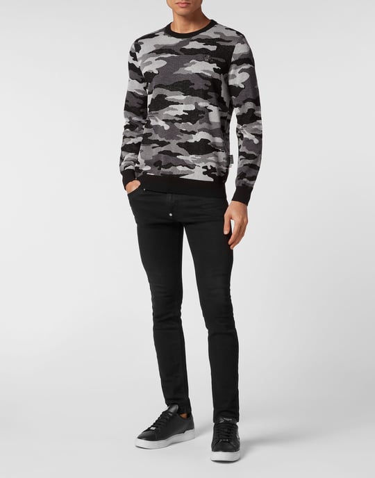 Pullover Ronde Hals Camouflage - Image 3