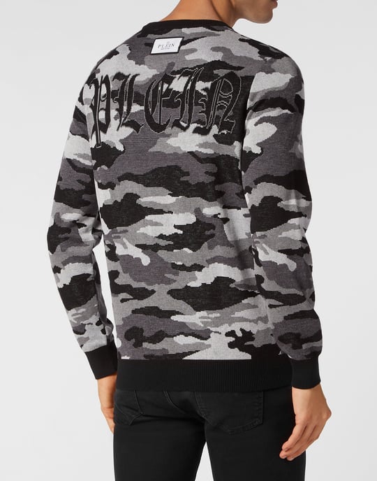 Pullover Ronde Hals Camouflage - Image 4