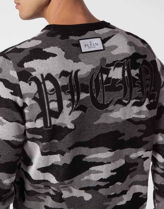 Pullover Ronde Hals Camouflage - Image 5