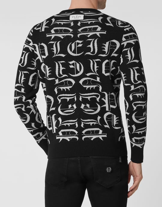 Pullover Ronde Hals Gothic Plein - Image 5