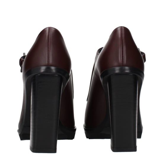 Max Mara Bruine Leren Hakken - Image 5
