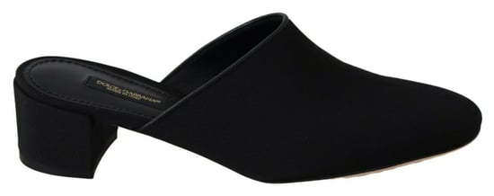 Dolce & Gabbana Zwarte Sleehak Sandal - Image 1