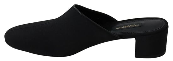 Dolce & Gabbana Zwarte Sleehak Sandal - Image 2