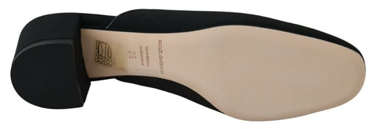 Dolce & Gabbana Zwarte Sleehak Sandal - Image 3
