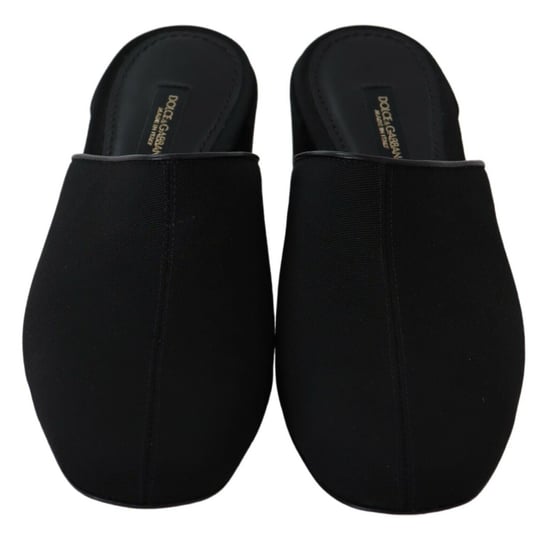 Dolce & Gabbana Zwarte Sleehak Sandal - Image 5