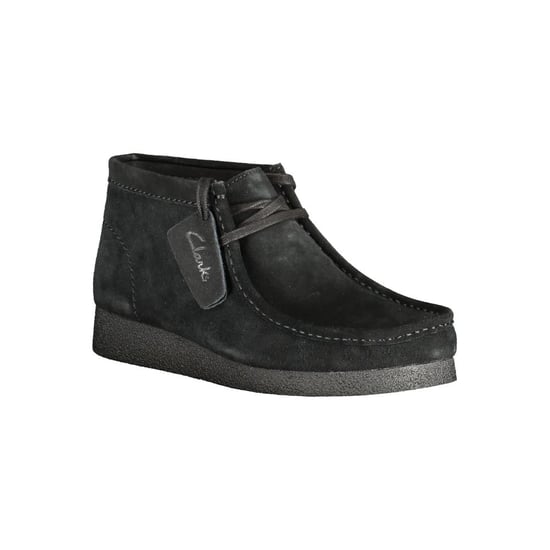 Clarks Zwarte Leren Heren Sneakers - Image 2