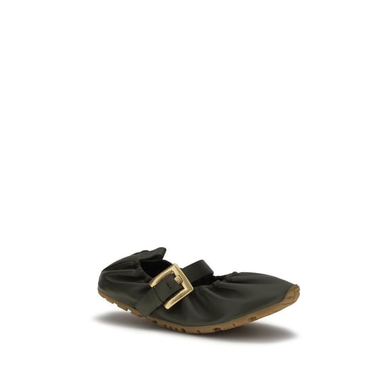 Balmain Bicolor Lams Ovis Aries Aries Balletflats - Image 2