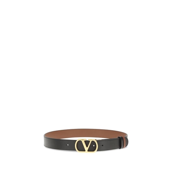 Valentino Garavani Zwarte Kalfsleer Bos Taurus Regular Riem - Image 2