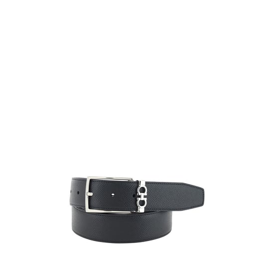 Ferragamo Zwarte Kalfslederen Bos Taurus Riem - Image 2
