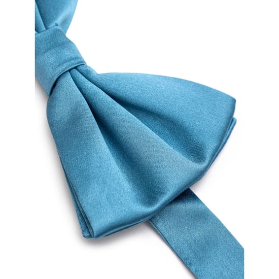 Dolce & Gabbana Blauwe Zijden Strikdas - Image 2