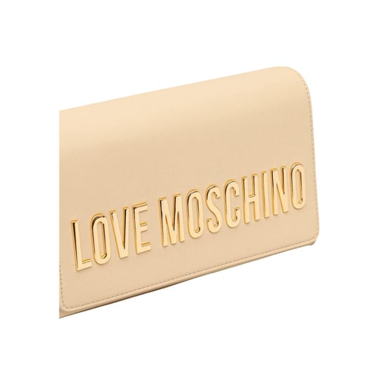 Love Moschino Beigekleurige Polyethyleen Handtas - Image 4