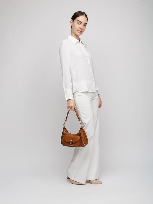 Guess Schoudertas Karamel - Image 5