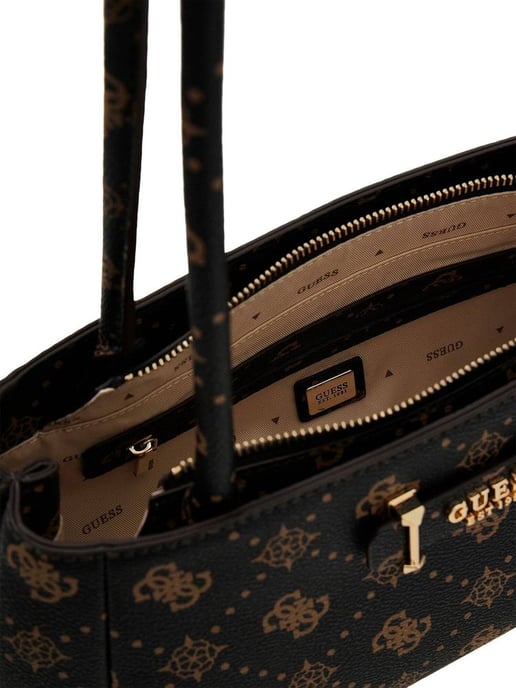 Guess Schoudertas Espresso Logo - Image 3