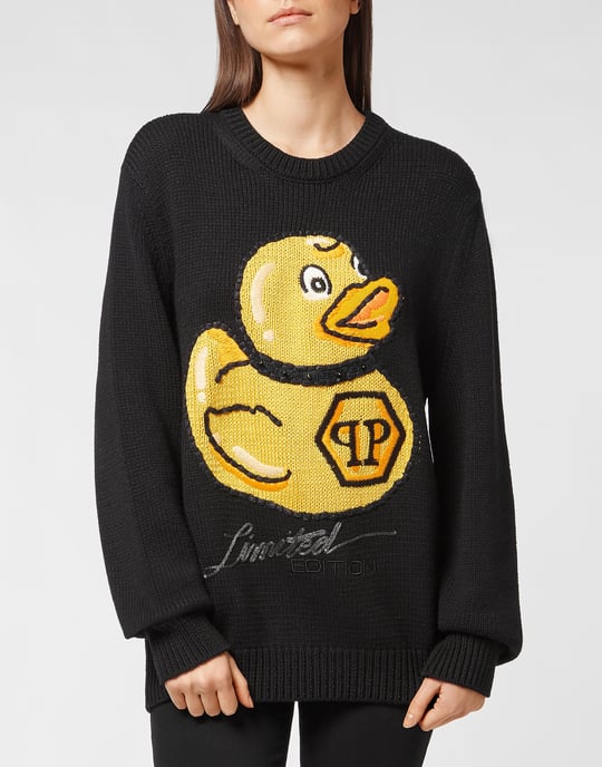 Pullover Ronde Hals Duck - Image 3