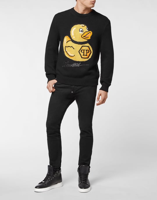 Pullover Ronde Hals Duck - Image 5
