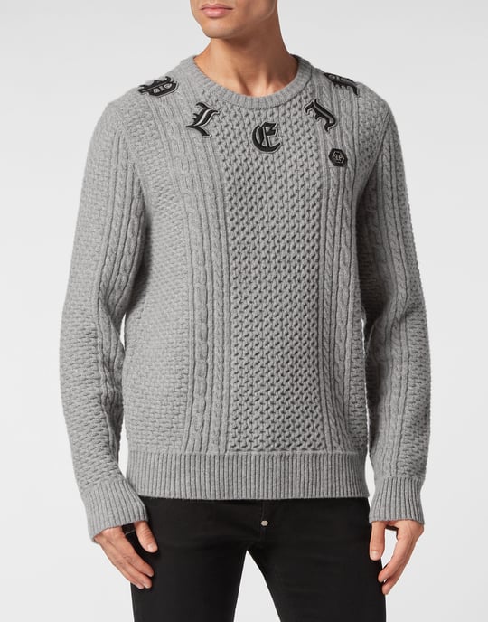 Pullover Ronde Hals Monogram - Image 2