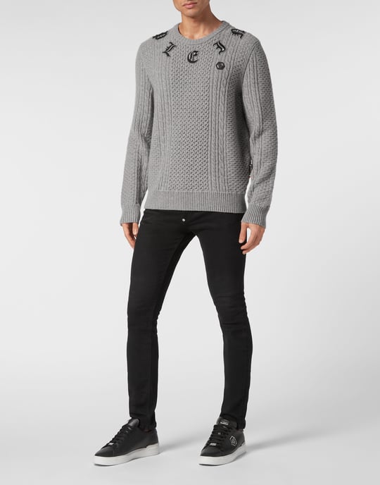 Pullover Ronde Hals Monogram - Image 3