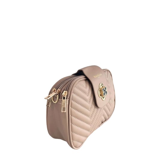 Baldinini Trend Beige PU Damenschoudertas - Image 2