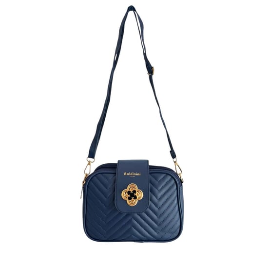 Baldinini Trend Blauw PU Dames Schoudertas - Image 4