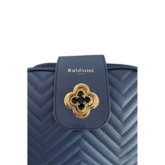 Baldinini Trend Blauw PU Dames Schoudertas - Image 5
