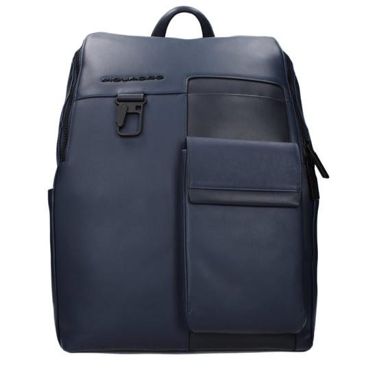 Piquadro Blauw Leren Rugzak - Image 1