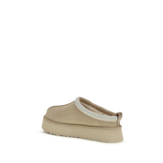 UGG Beige Kalfsleer Bos Taurus Slippers - Image 3