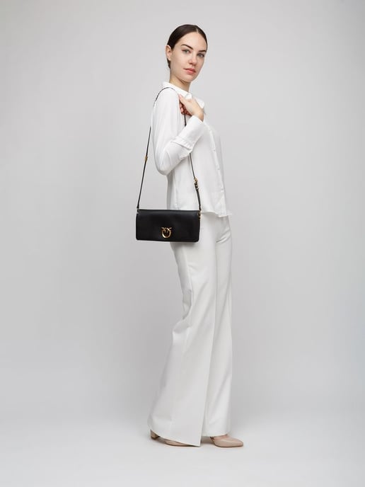 Pinko Schoudertas Zwart - Image 5