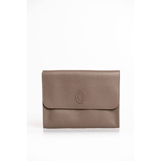 Trussardi Bruin Polyester Mannen Clutch - Image 1