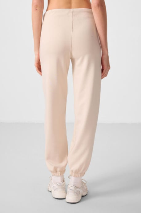 Middenrits Crepe Relaxed Broek met Zak - Image 5