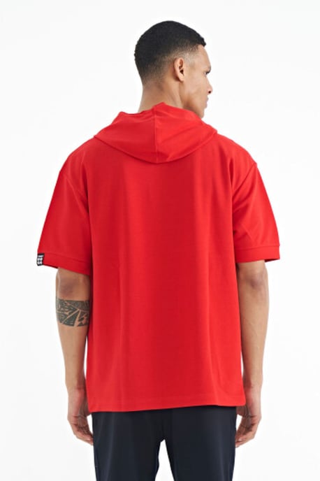 Oversized Hoodie T-Shirt met Accessoire Details - Image 6